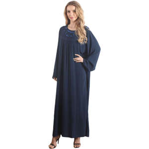 Caftan perlé noir Classic Lady