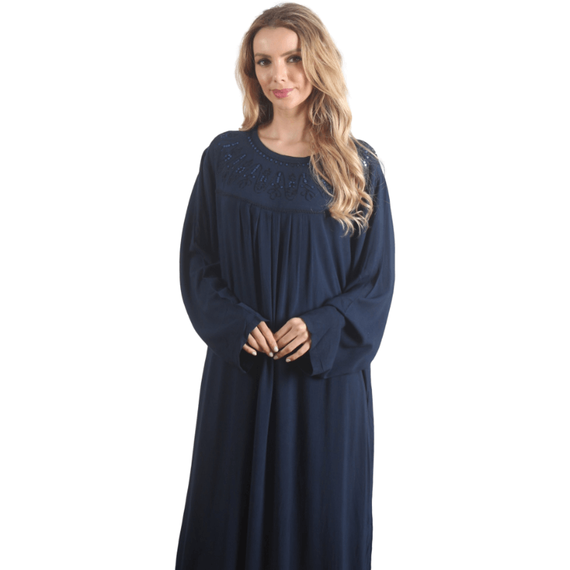 Caftan perlé noir Classic Lady