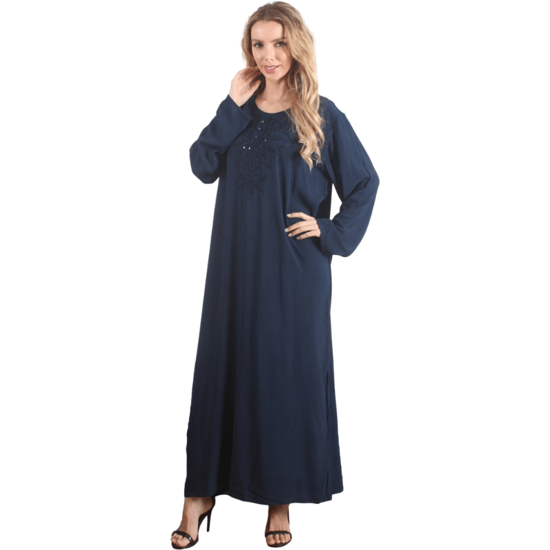 Caftan perlé noir Classic Lady