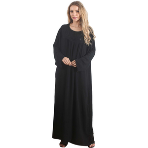 Caftan perlé noir Classic Lady